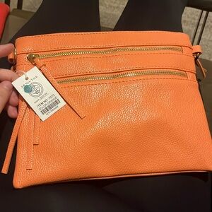 AR New York orange cross body brand new with tags